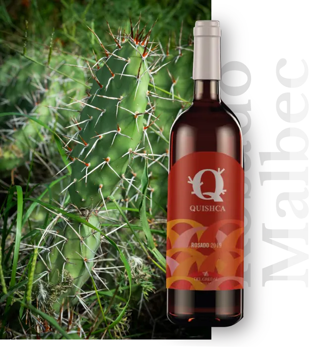 Botella Quishca Rosado Malbec